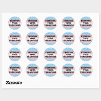 Exercise Your Franchise Stickers TRANS PRIDE