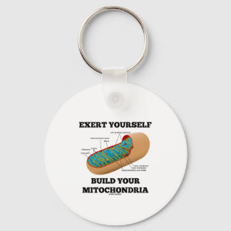 Exert Yourself Build Your Mitochondria Key Ring