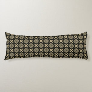 Exes and Squares Body Cushion