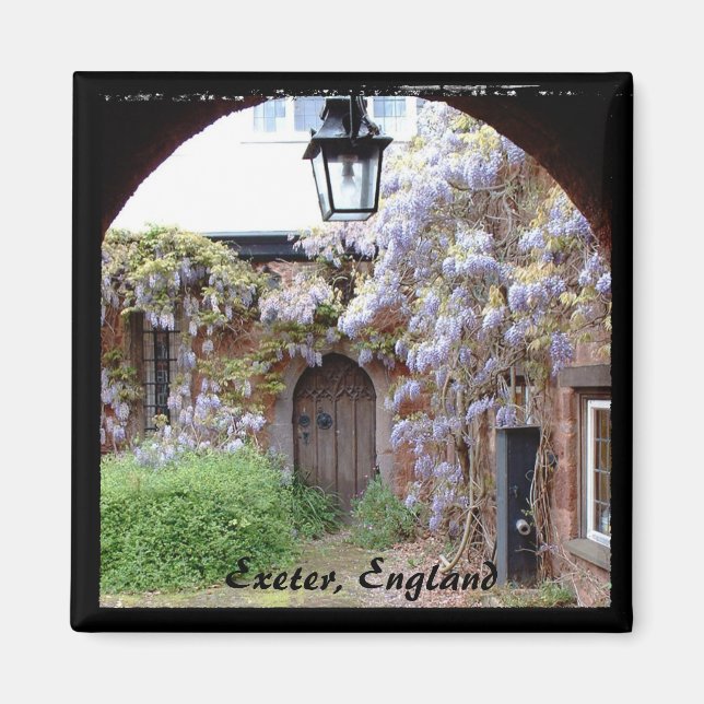 Exeter, Bishops House, England (Fridge Magnet) Magnet (Front)