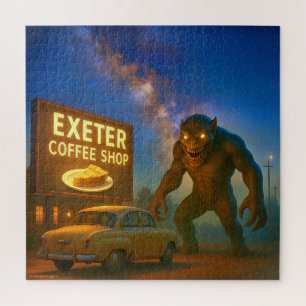 EXETER, CALIFORNIA 20 X 20 INCH JIGSAW PUZZLE. PUZZLE