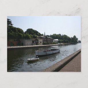 Exeter canal, Devon, UK Postcard