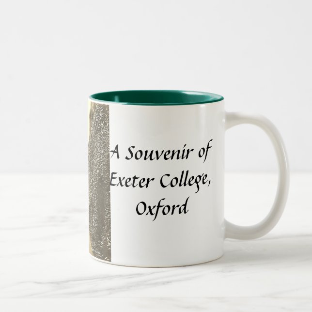 Exeter College, Oxford, Souvenir Mug (Right)