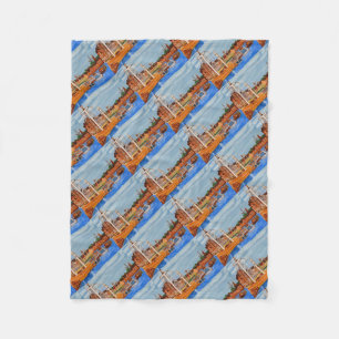 Exeter Devon England Fleece Blanket