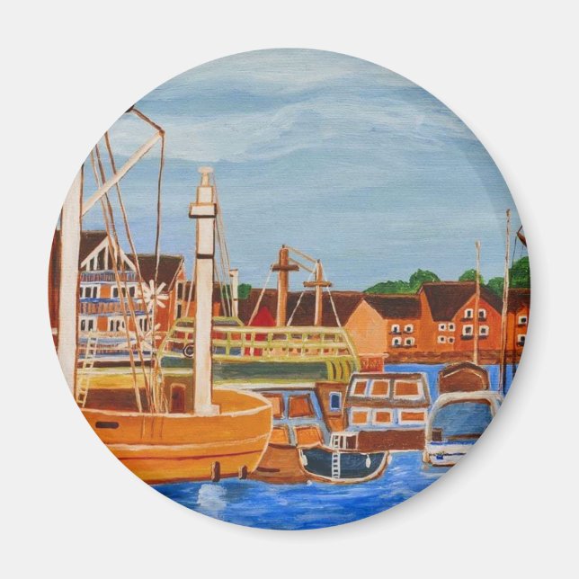 Exeter Devon England Magnet (Front)