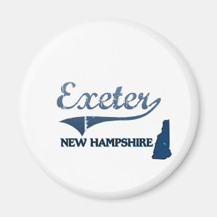 Exeter New Hampshire City Classic Magnet