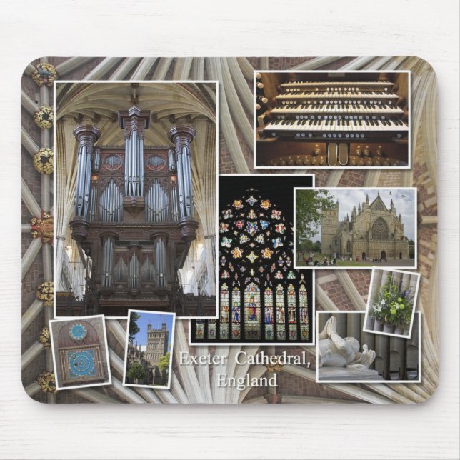 Exeter organ mousepad (Front)