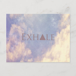 Exhale Postcard
