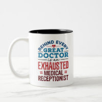 Exhausted Medical Receptionist Appreciation