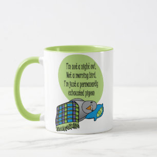 Exhausted Pigeon Mug