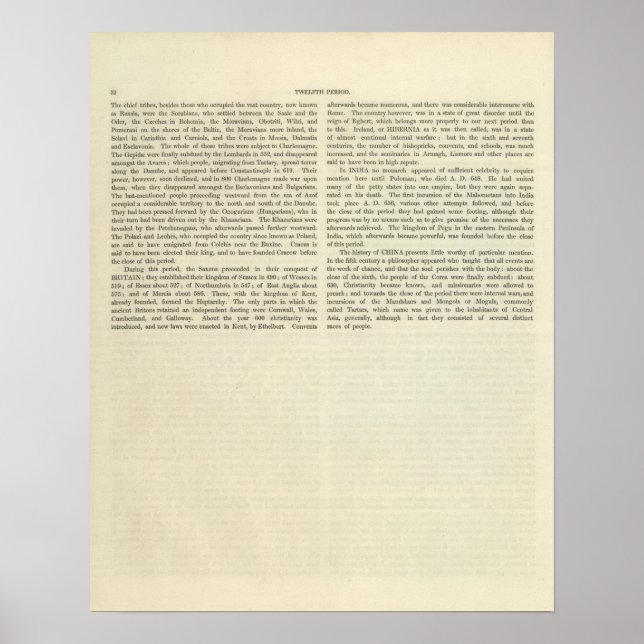 Exhibiting The Empire of Charlemagne 814 AD 2 Poster (Front)