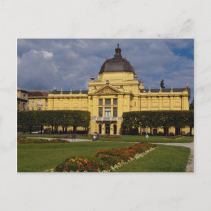 Exhibition Pavilion, Zagreb, Croatia Postcard