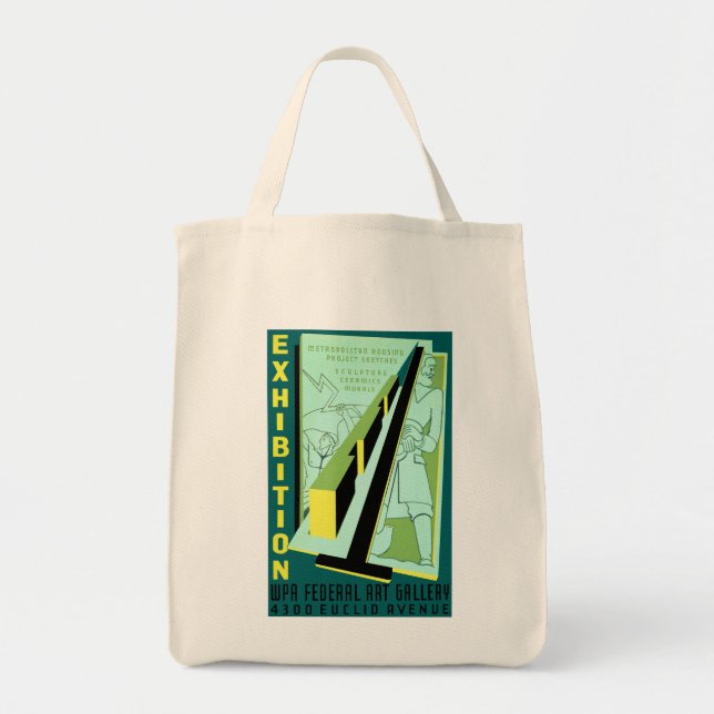 Exhibition: WPA Federal Art Gallery Tote Bag (Front)