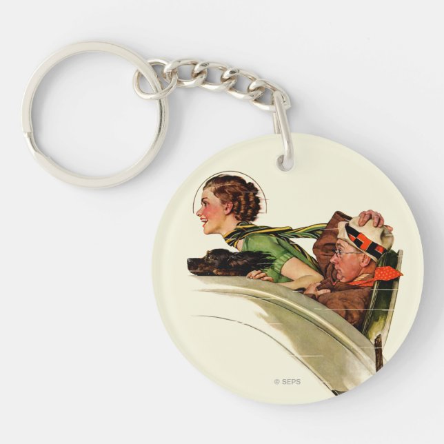 Exhilaration Key Ring (Front)