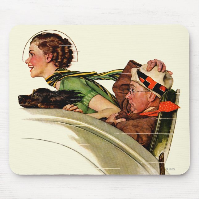 Exhilaration Mouse Mat (Front)