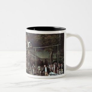 Exhumation of the Mastodon, 1806 Two-Tone Coffee Mug