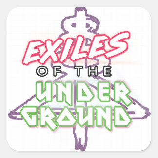 Exiles of the Underground White 20 Stickers Sheet