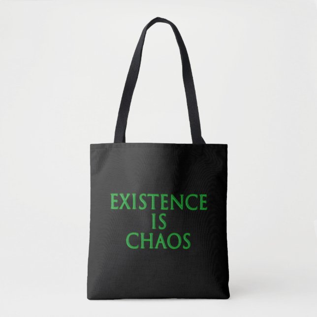 Existence Is Chaos Loki Tote Bag (Front)