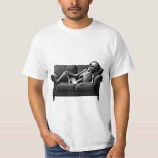 Existence is Exhausting Skeleton T-Shirt