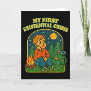 Existential Crisis Funny Blackcraft Dark Humor Got Card
