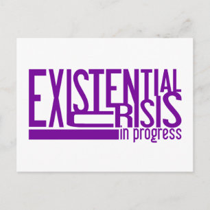 Existential Crisis postcard