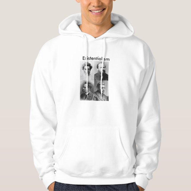 Existentialism Hooded Sweatshirt (Front)