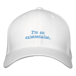 Existentialist Philosophy Embroidered Hat
