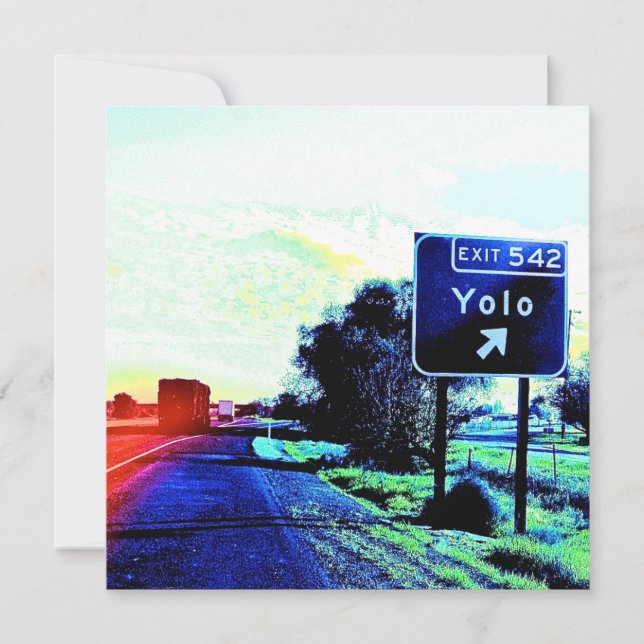 Exit 542 Yolo California (Front)