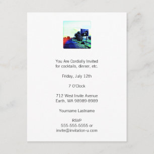 Exit 542 Yolo California Invitation