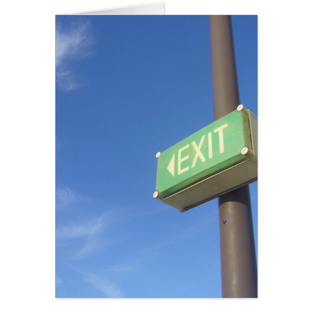 exit blank (Front)