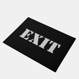 exit doormat