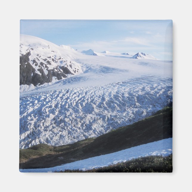 Exit Glacier in Kenai Fjords National Park, Magnet (Front)