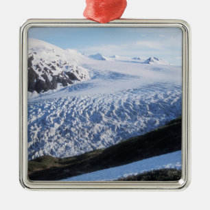 Exit Glacier in Kenai Fjords National Park, Metal Tree Decoration