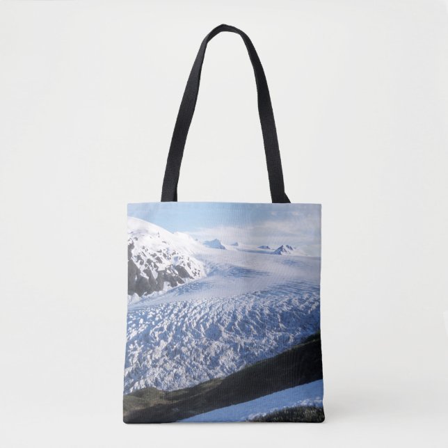 Exit Glacier in Kenai Fjords National Park Tote Bag (Front)