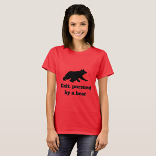 Exit, Pursued by a Bear - Shakespeare Shirt