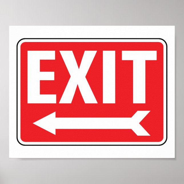 Exit Sign (Front)