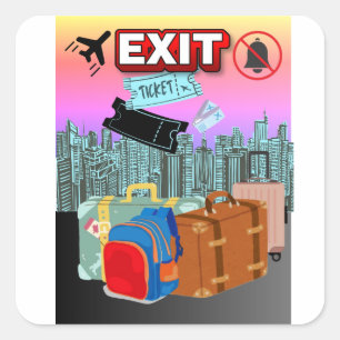 Exit Ticket Stickers