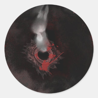 Exit Wound Classic Round Sticker