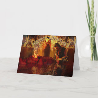 Exit Wound on Fire - Card