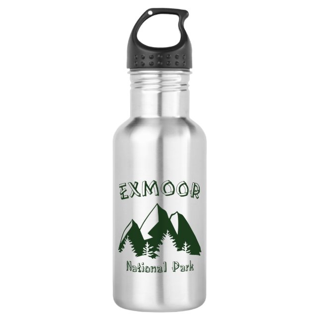 Exmoor National Park 532 Ml Water Bottle (Front)