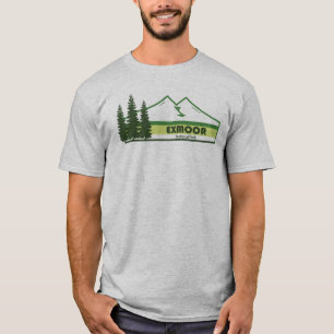 Exmoor National Park Green Stripes T-Shirt