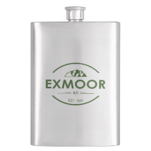 Exmoor National Park Hip Flask