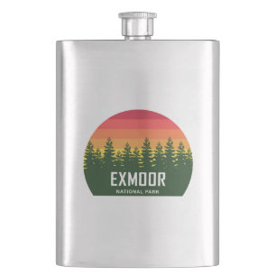 Exmoor National Park Hip Flask
