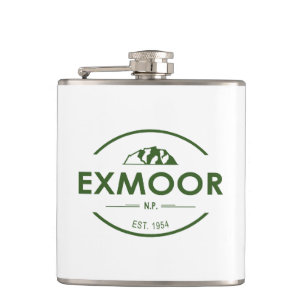 Exmoor National Park Hip Flask