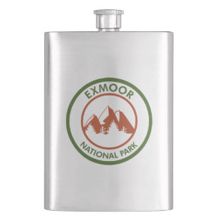 Exmoor National Park Hip Flask