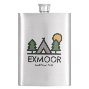 Exmoor National Park Hip Flask
