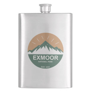 Exmoor National Park Hip Flask