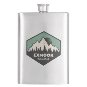 Exmoor National Park Hip Flask
