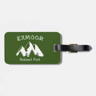 Exmoor National Park Luggage Tag