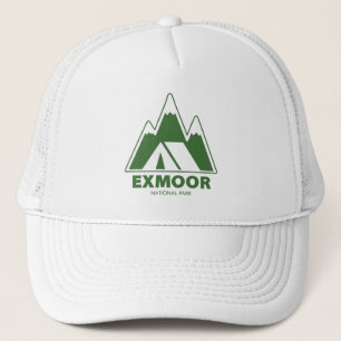 Exmoor National Park Mountains Camping Trucker Hat
